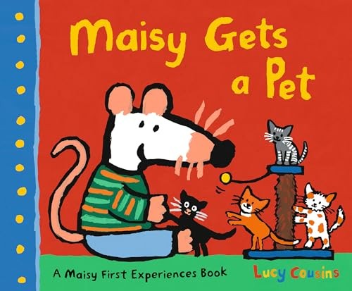 Maisy gets pet - a,
